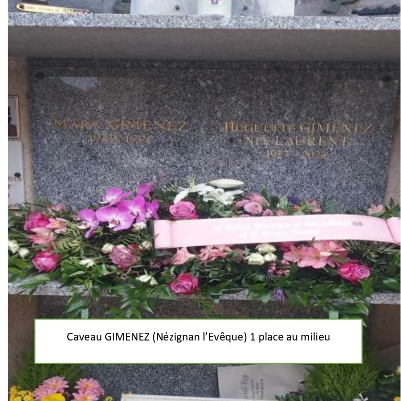 Photo de Huguette Ernestine Marie GIMENEZ